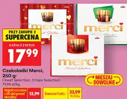 Biedronka Czekoladki Merci oferta