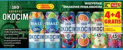 Biedronka Wszystkie smakowe piwa Okocim oferta