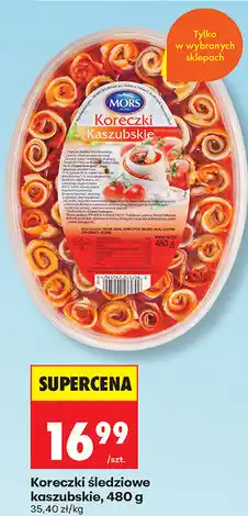 Biedronka Koreczki śledziowe kaszubskie oferta