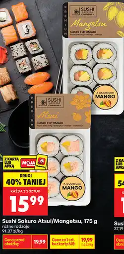 Biedronka Sushi Sakura Atsui/Mangetsu oferta