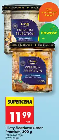 Biedronka Filety śledziowe Lisner Premium oferta