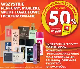 Biedronka Wszystkie perfumy, mgiełki, wody toaletowe i perfumowane oferta