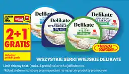 Biedronka WSZYSTKIE SERKI WIEJSKIE DELIKATE oferta