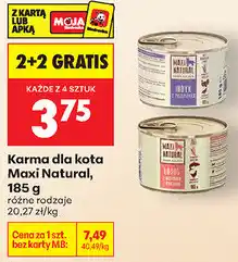 Biedronka Karma dla kota Maxi Natural oferta