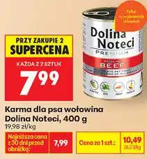Biedronka Karma dla psa wołowina Dolina Noteci oferta