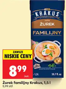 Biedronka Żurek familijny Krakus oferta