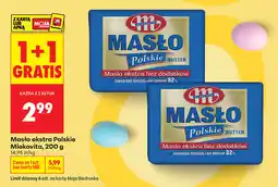 Biedronka Masło ekstra Polskie Mlekovita oferta