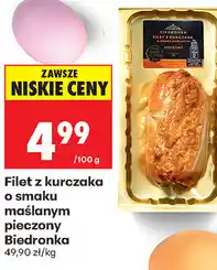 Biedronka Filet z kurczaka o smaku mařlanym pieczony Biedronka oferta