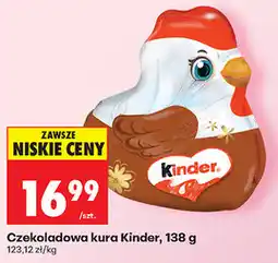 Biedronka Czekoladowa kura Kinder oferta