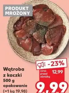 Kaufland Wątroba z kaczki oferta
