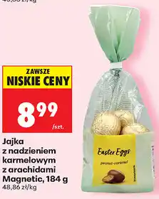 Biedronka Jajka z nadzieniem karmelowym z arachidami Magnetic oferta