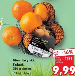 Kaufland Mandarynki Select 750 g siatka oferta