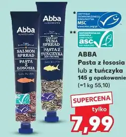 Kaufland ABBA Pasta z łososia lub z tuńczyka oferta