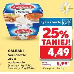 Kaufland GALBANI Ser Ricotta oferta