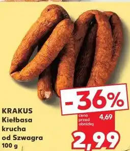 Kaufland KRAKUS Kiełbasa krucha od Szwagra oferta