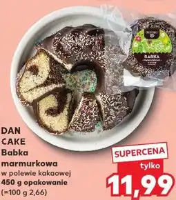 Kaufland DAN CAKE Babka marmurkowa w polewie kakaowej oferta