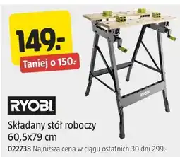 Jula RYOBI Składany stół roboczy oferta