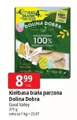 E.Leclerc Kiełbasa biała parzona Dolina Dobra oferta
