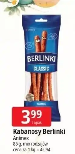 E.Leclerc Kabanosy classic Morliny Berlinki oferta