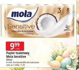 E.Leclerc Papier mleczko kokosowe Mola Sensitive oferta