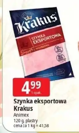 E.Leclerc Szynka eksportowa Krakus Animex oferta
