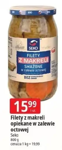 E.Leclerc Filety z makreli smażone w zalewie octowej Seko oferta