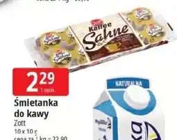 E.Leclerc Śmietanka do kawy Zott Kaffe Sahne oferta