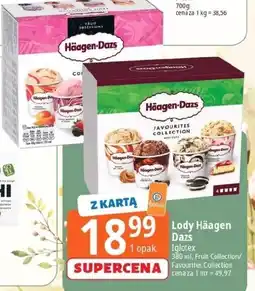 E.Leclerc Lody favorite collection Haagen-Dazs oferta