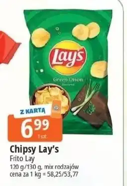 E.Leclerc Chipsy zielona cebulka Lay's oferta
