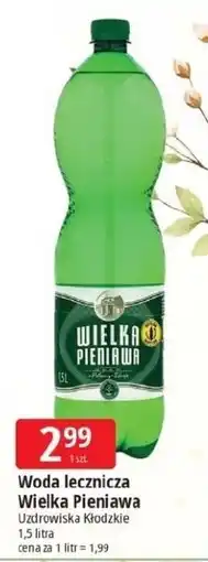 E.Leclerc Woda lecznicza Wielka Pieniawa oferta