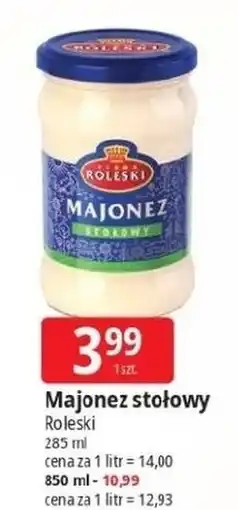E.Leclerc Majonez stołowy Roleski oferta