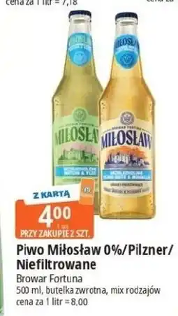 E.Leclerc Piwo Miłosław Bezalkoholowe Yerba Mate & Marakuja oferta