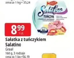 E.Leclerc Tuńczyk z kuskusem perłowym i suszonymi pomidorami Graal Salatino oferta