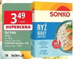 E.Leclerc Ryż naturalny brązowy Sonko oferta