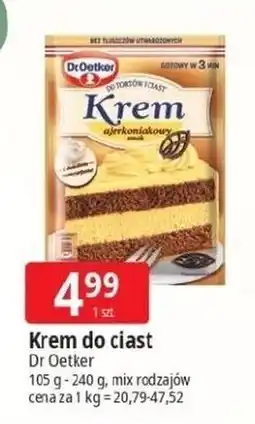 E.Leclerc Krem do tortów ajerkoniakowy Dr. Oetker oferta