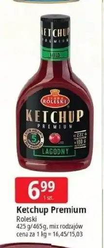 E.Leclerc Ketchup łagodny premium Roleski oferta