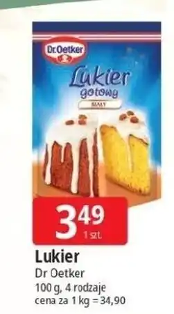 E.Leclerc Lukier gotowy biały Dr. Oetker oferta
