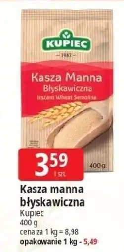 E.Leclerc Kasza manna Kupiec oferta