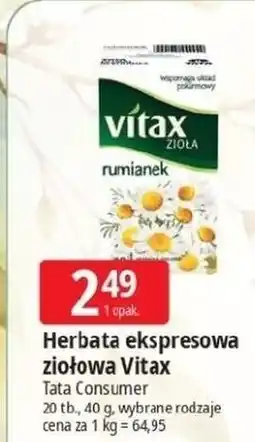 E.Leclerc Herbata rumianek Vitax Zioła oferta