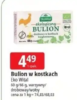 E.Leclerc Bulion ekologiczny wołowy w kostkach Ekowital oferta
