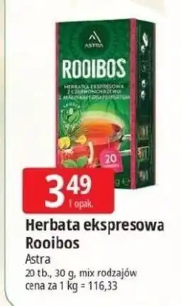 E.Leclerc Herbata malina z grapefruitem Astra Rooibos oferta