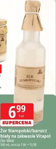 E.Leclerc Barszcz biały na zakwasie Vitapol oferta