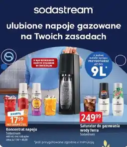 E.Leclerc Ekspres do gazowania wody terra czarny Sodastream oferta