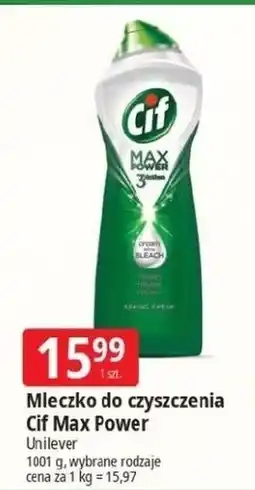 E.Leclerc Mleczko do czyszczenia spring fresh Cif Max Power 3 Action oferta