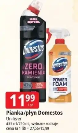 E.Leclerc Spray do czyszczenia citrus blast Domestos Power Foam oferta