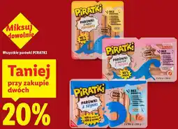 Lidl Parówki PIRATKI oferta
