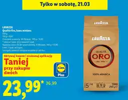 Lidl LAVAZZA Qualità Oro, kawa mielona oferta
