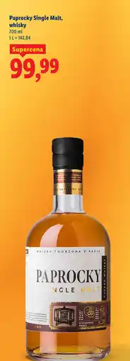 Lidl Whisky Paprocky oferta