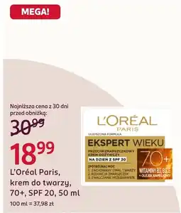 Rossmann Krem do twarzy L'Oréal Paris oferta