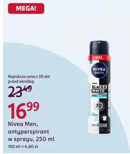 Rossmann Antyperspirant Nivea oferta